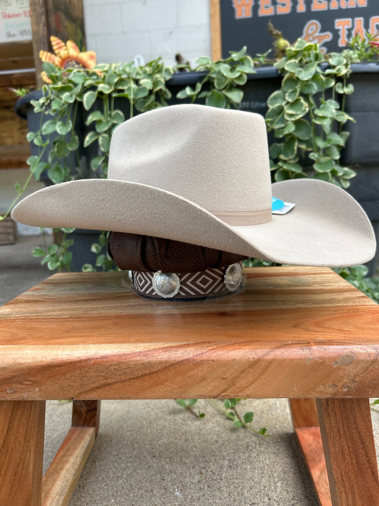 Twister Kids Felt Cowboy Hat-Sand