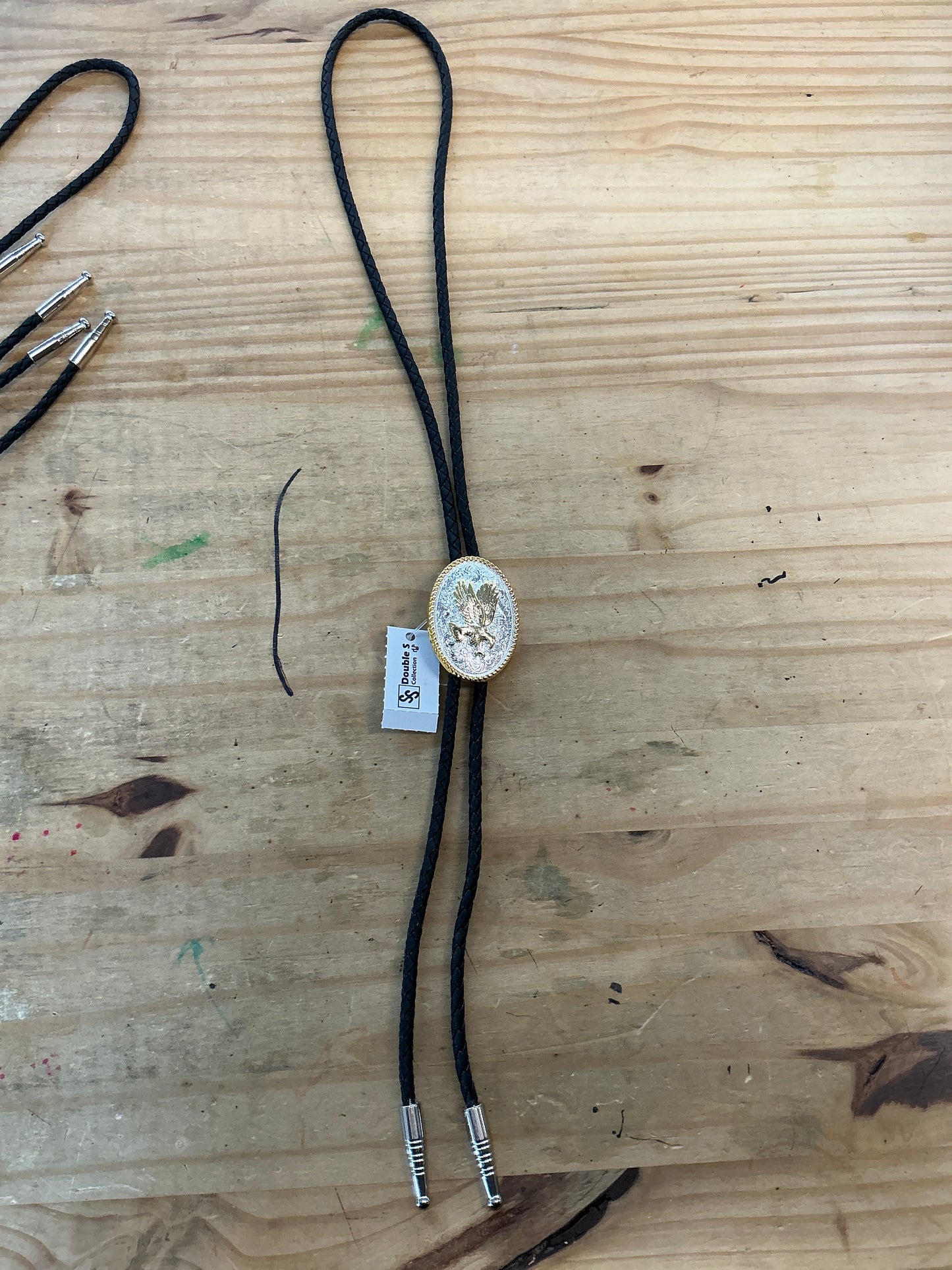 Golden Eagle Bolo Tie