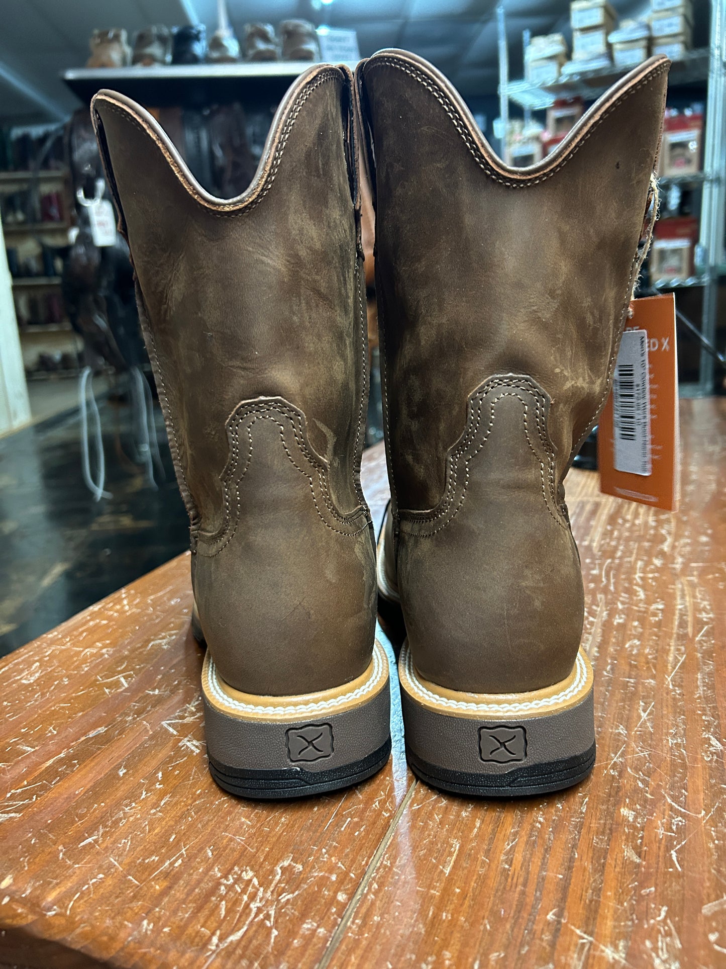 Men’s 10” Cowboy Work Boot-Nano Toe by Twisted X