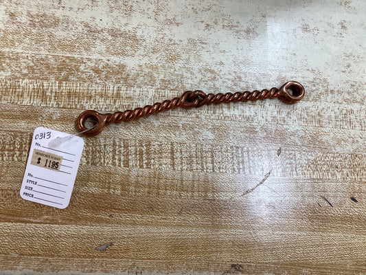 Copper Twisted Wire Mouthpiece for bit