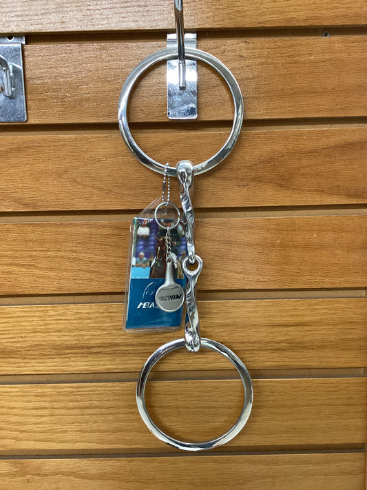 Pesoa Ring Snaffle Bit
