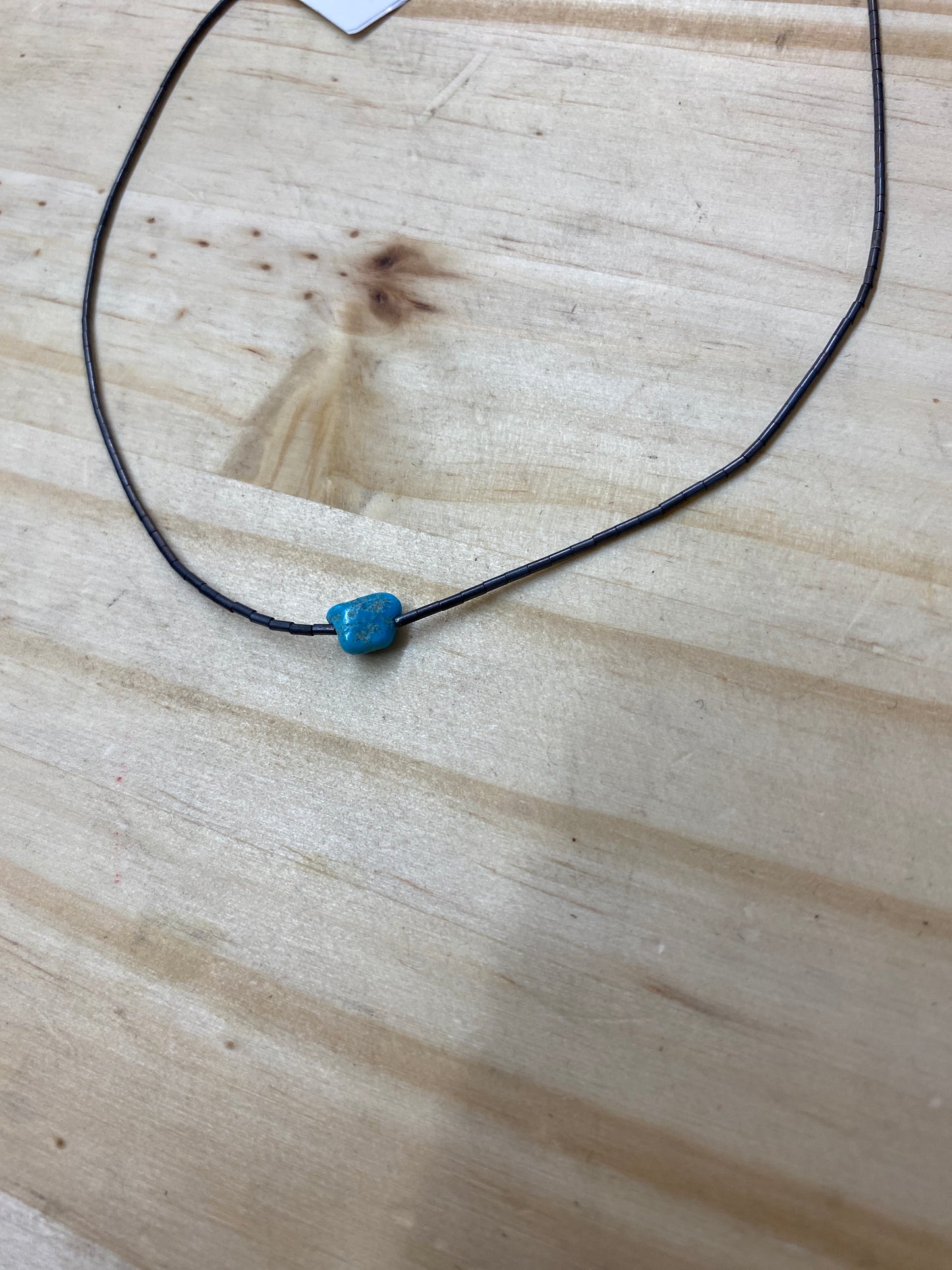 Turquoise choker necklace