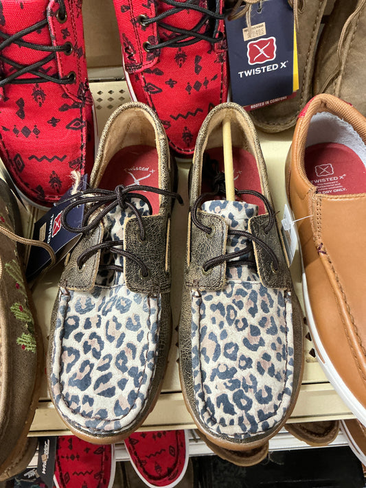 Women’s Twisted X Leopard Slip On