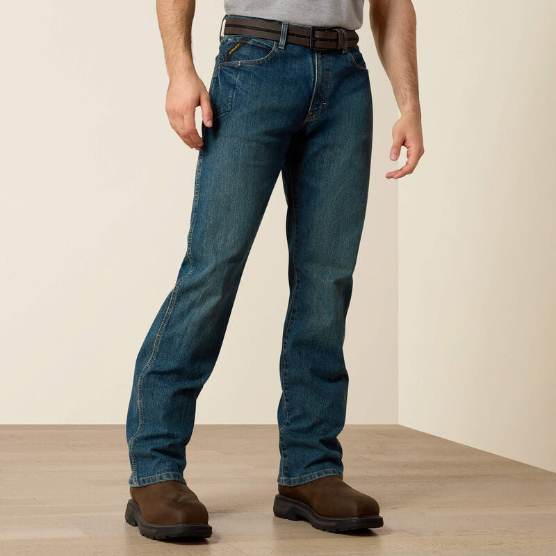 Men’s Ariat® Work M4 DuraStretch Relaxed Bootcut Jean- Carbine