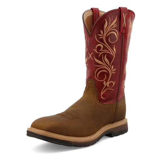 Women’s 11” Western Work Boot by Twisted X (Steel Toe)