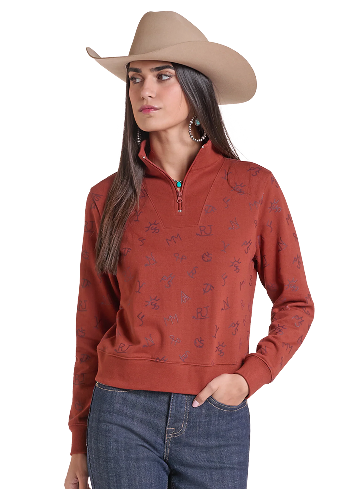Panhandle Slim Ranch Brand Pullover
