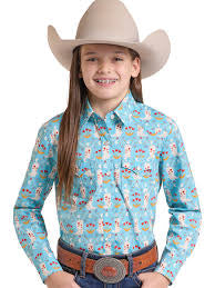 Panhandle Slim® Print Snap shirt