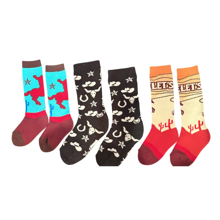 Lucky Chuck Performance Socks KIDS-3 pack