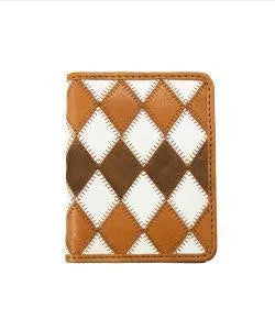 Diamond Patches Bi-fold Flip Wallet by Nocona Belt Co.®
