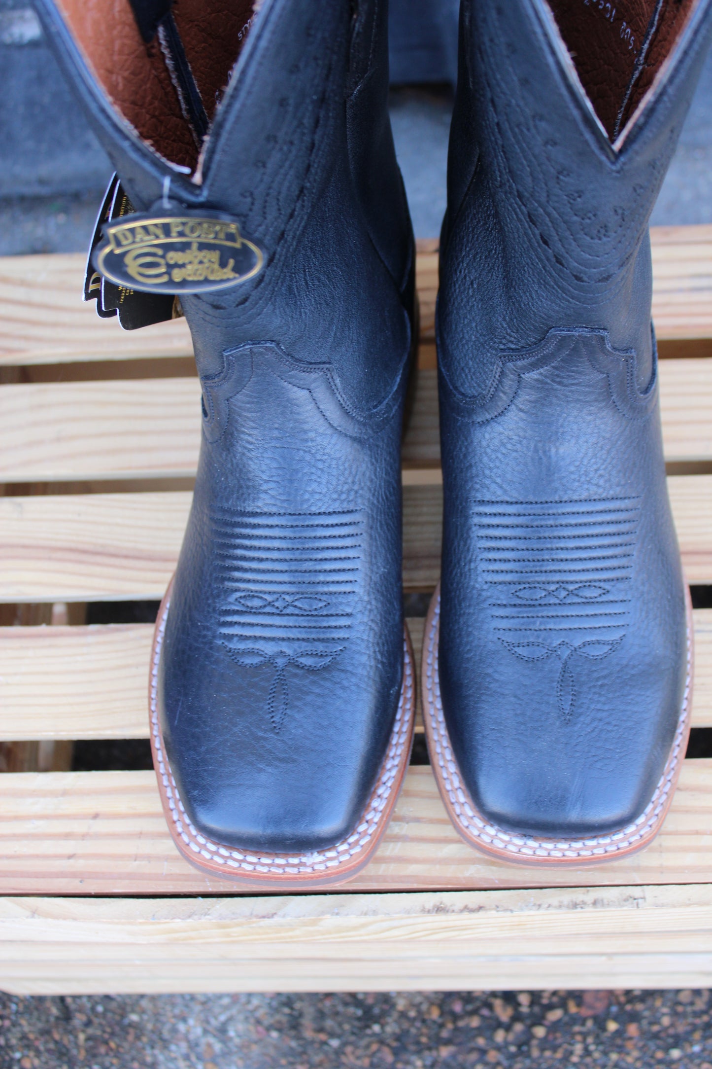 Dan Post Cowboy Certified-Black Milo