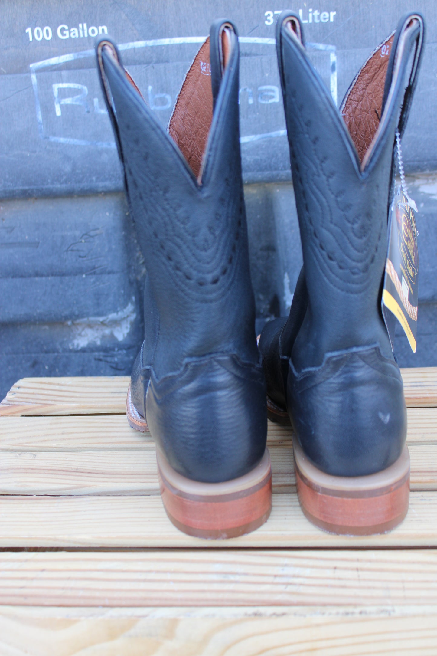 Dan Post Cowboy Certified-Black Milo