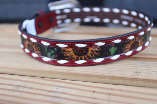 Sunflowers and Cactus Belt