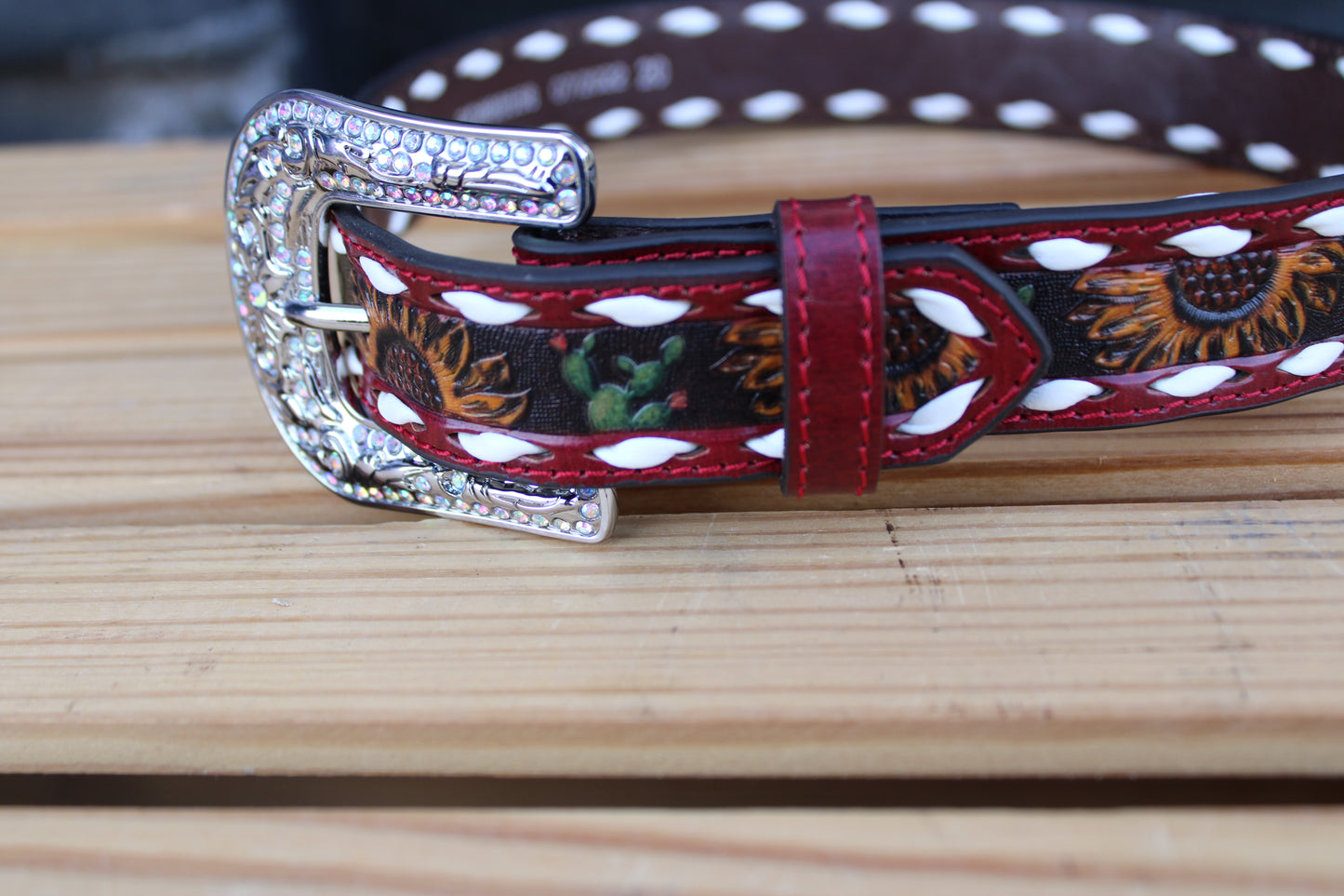 Sunflowers and Cactus Belt