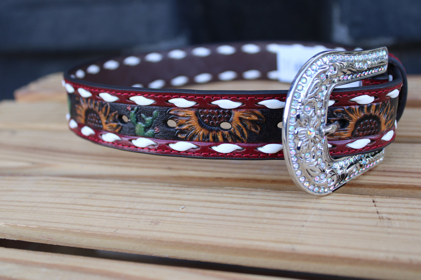 Sunflowers and Cactus Belt