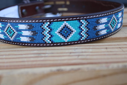 Boys Blue Southwest Inlay Belt by Ariat