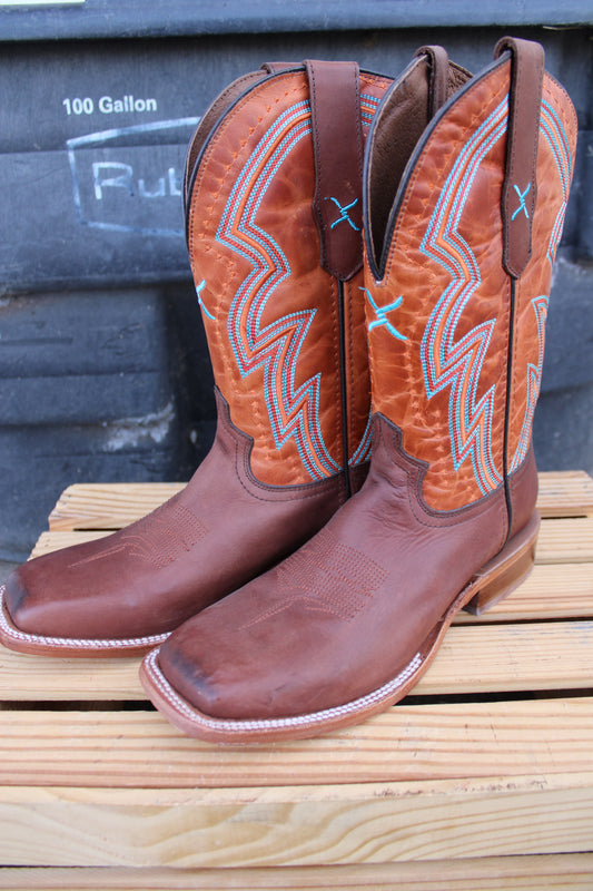 Twisted X- 12” Rancher Brunette & Pumpkin