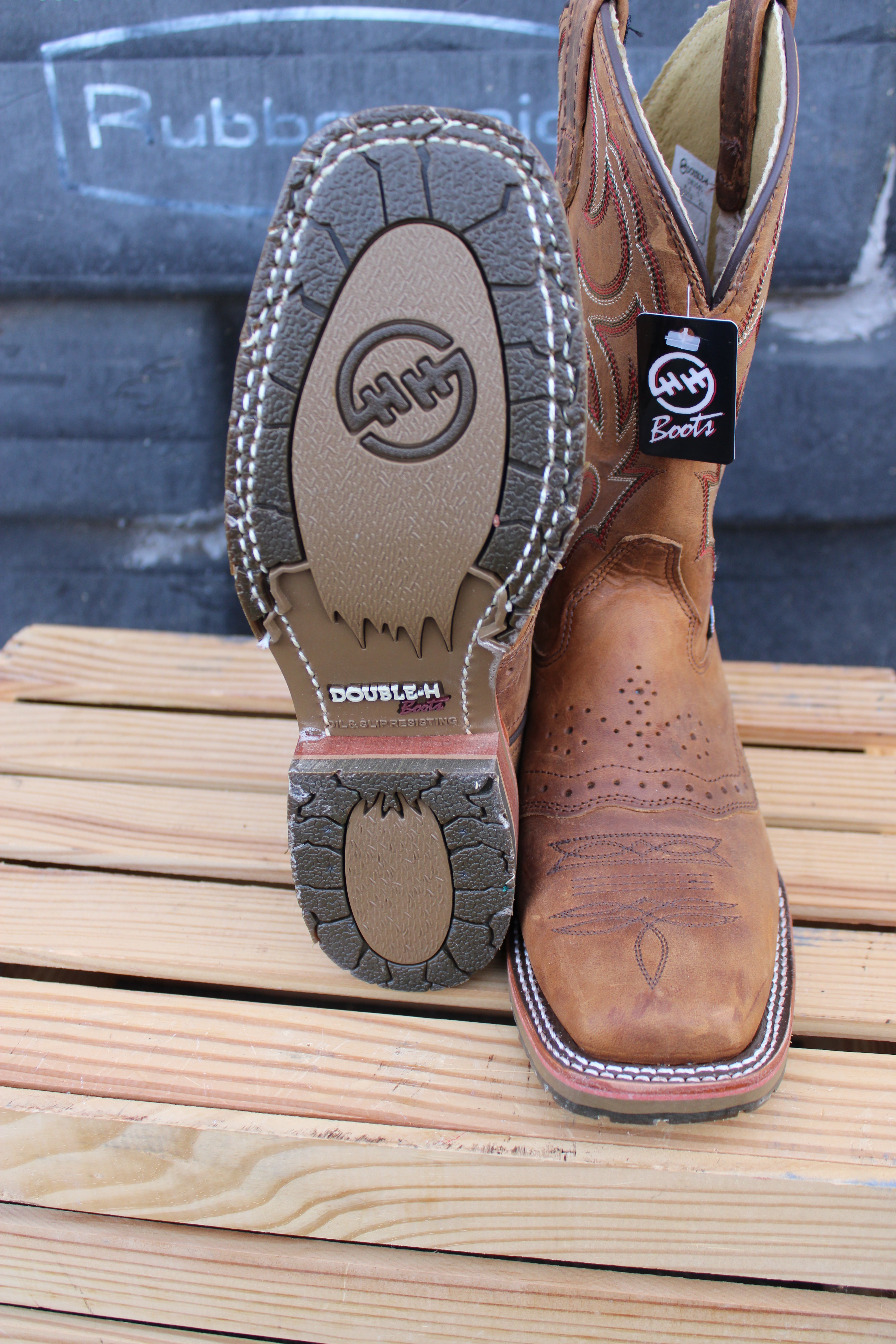 Double H Jase DH3560 Men's Western Boot - Classic Style