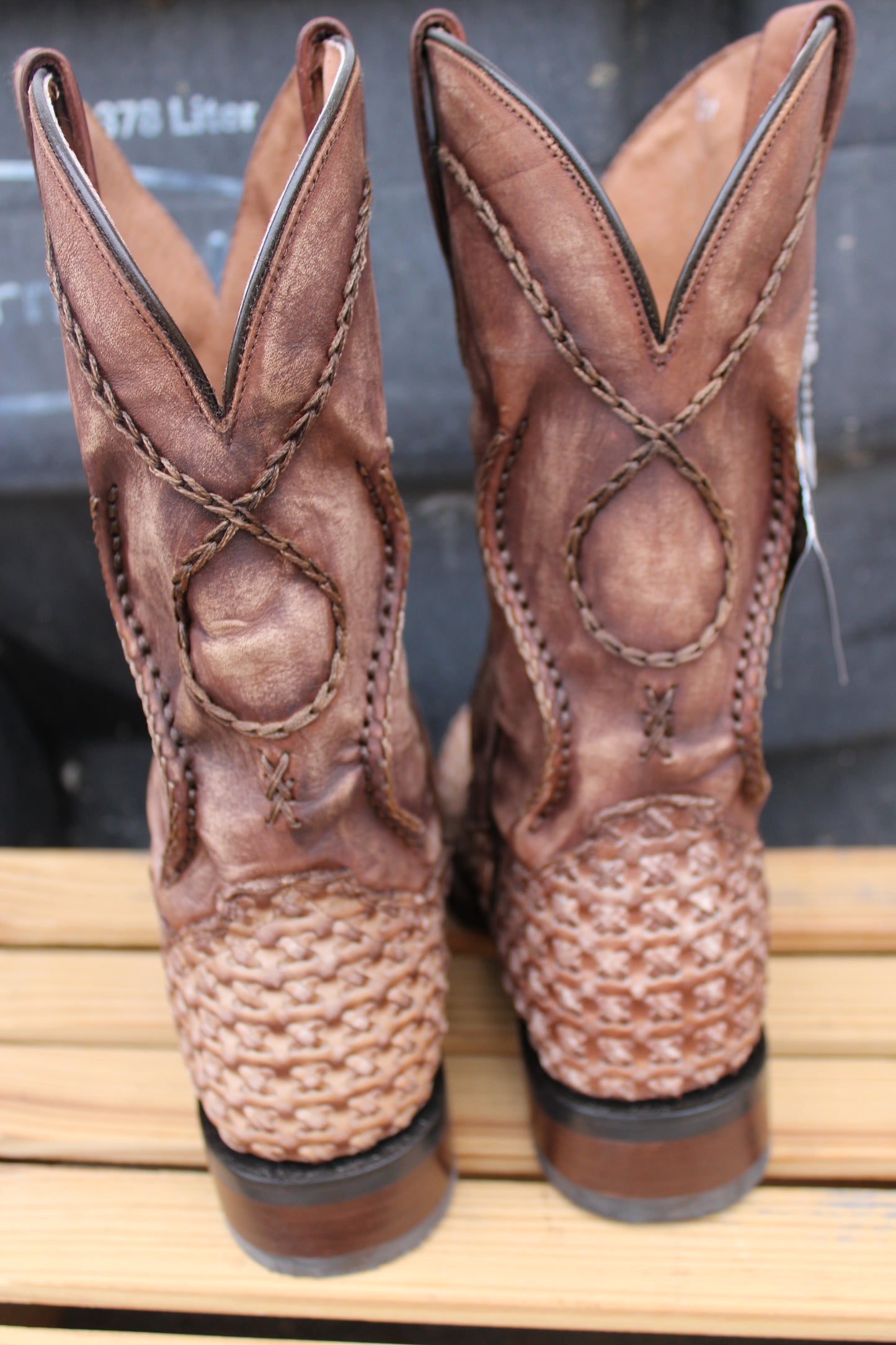 Dan Post Cowboy Certified Stanley- Tan Distressed