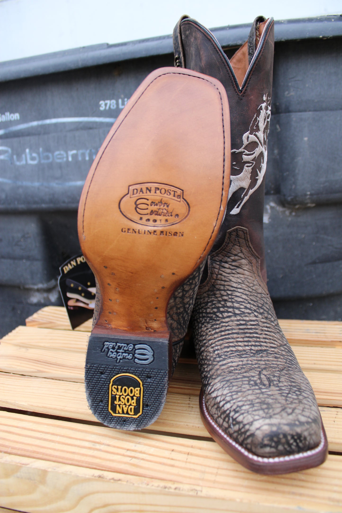 Dan Post Cowboy Certified- Mauney- Brown Bison