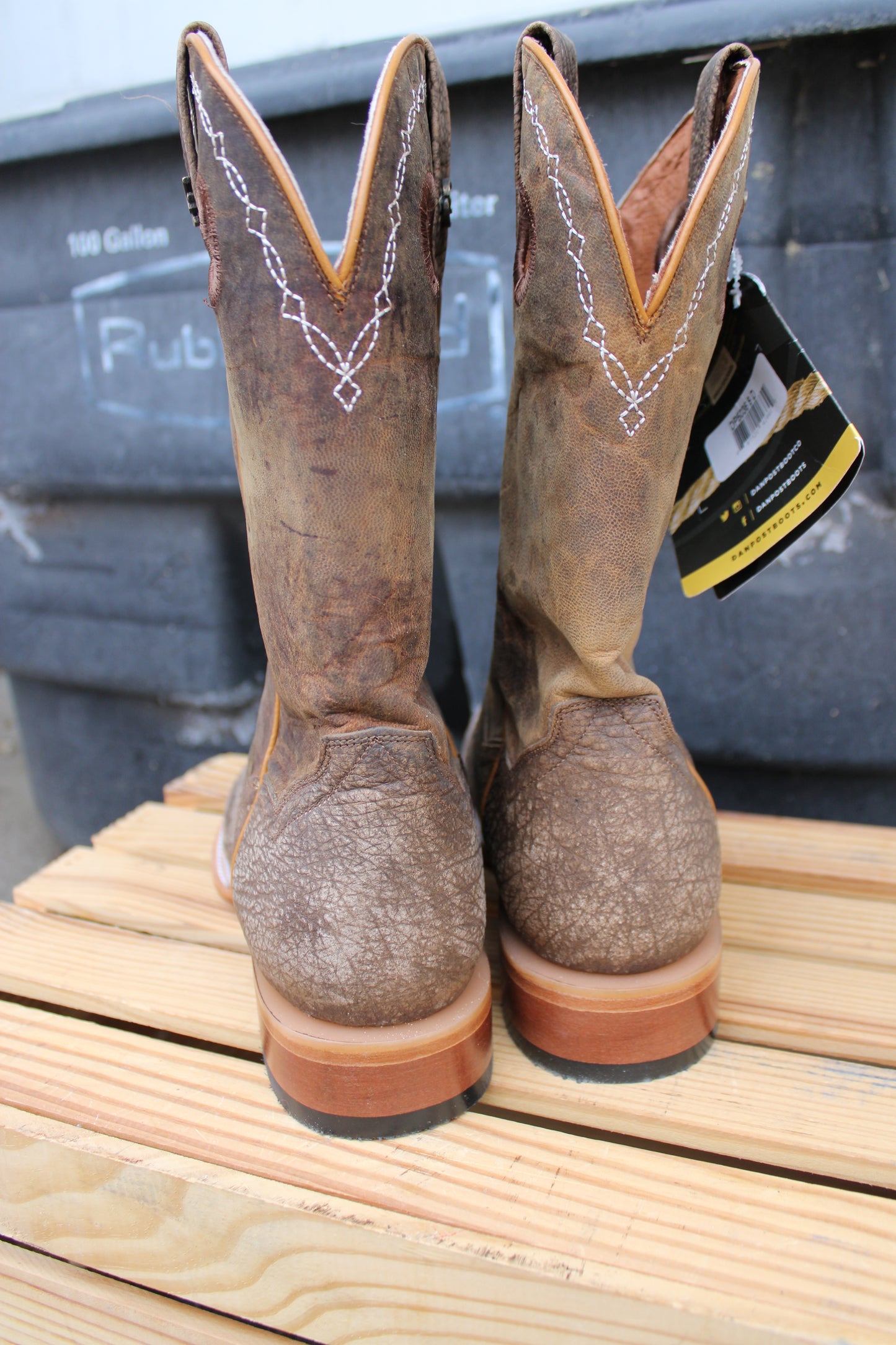 Dan Post Cowboy Certified- Murray-Honey Bison