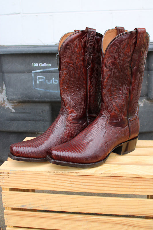 Dan Post- Ringold- Antique Tan Lizard Boot