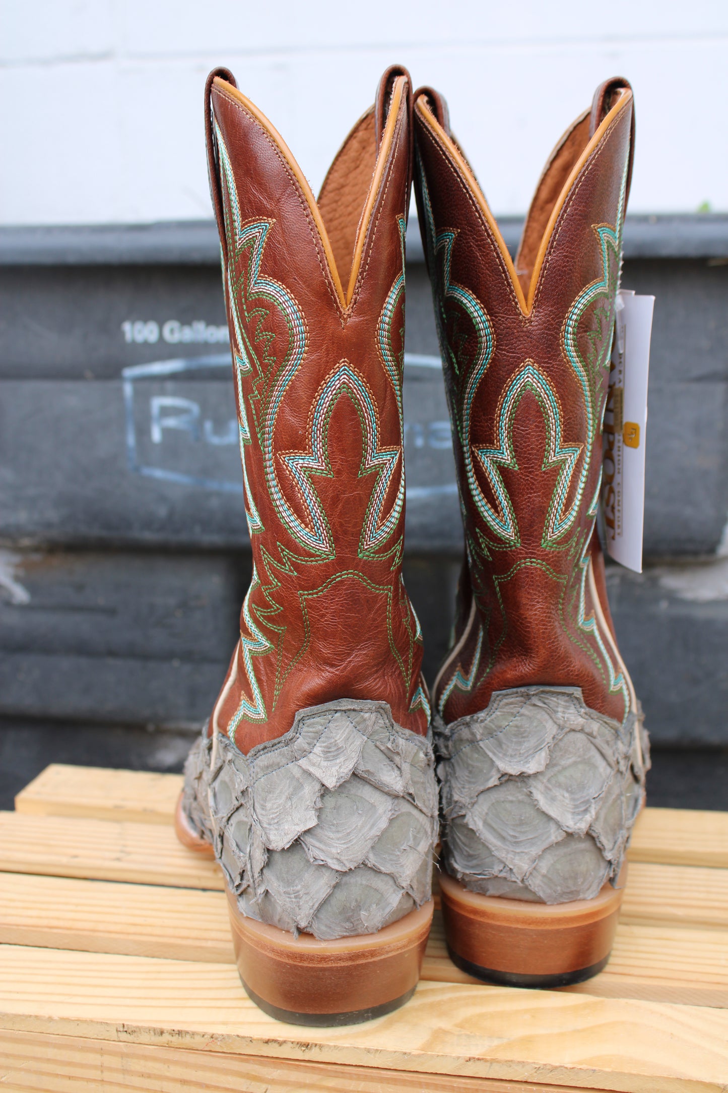 Dan Post Cowboy Certified- Riggs Grey Pirarucu