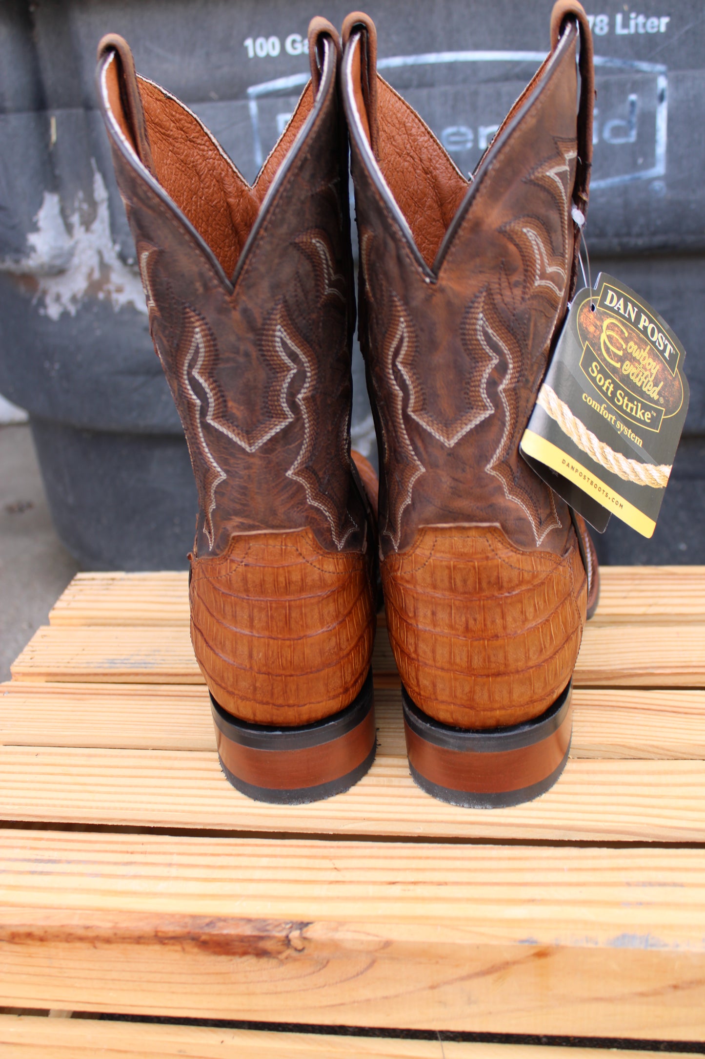 Dan Post Cowboy Certified- Kingsley Caiman- Bay Apache