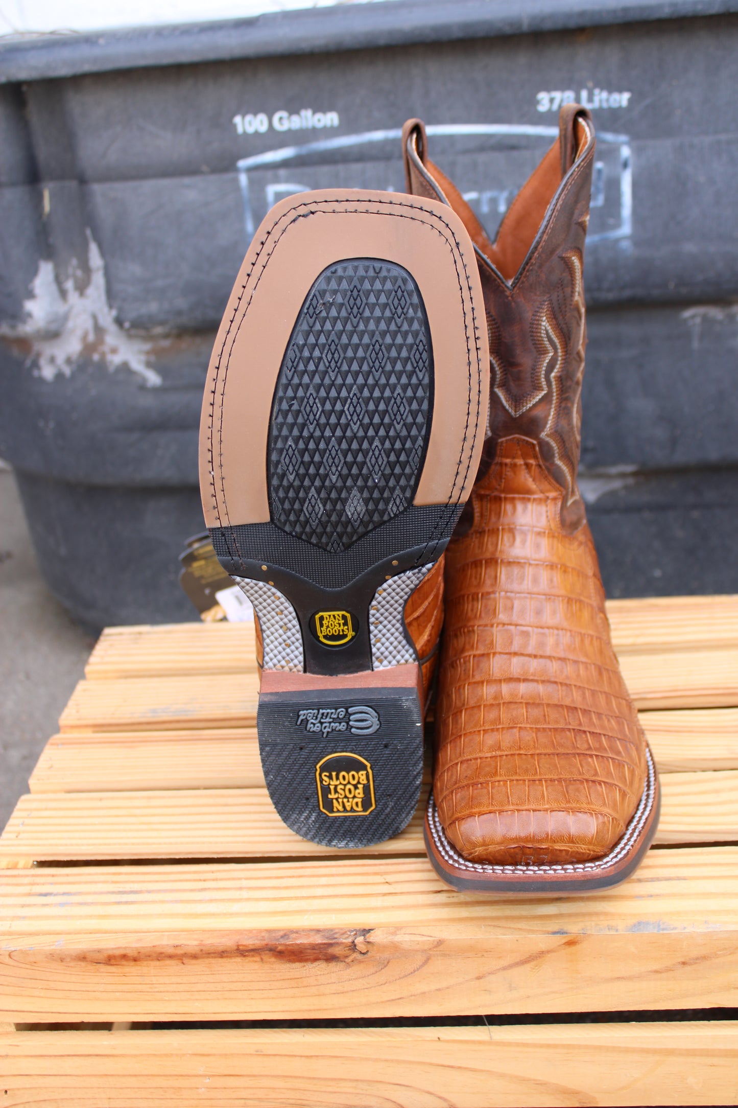 Dan Post Cowboy Certified- Kingsley Caiman- Bay Apache