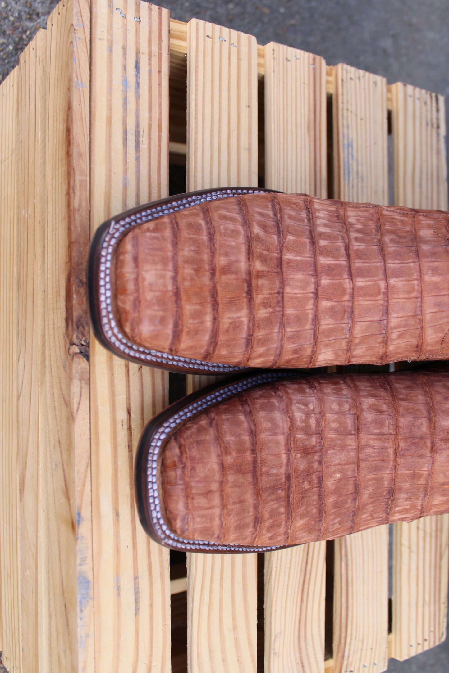 Dan Post Cowboy Certified-Brass Caiman