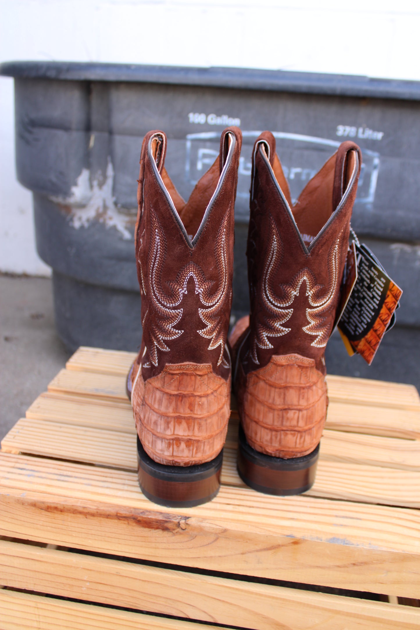 Dan Post Cowboy Certified-Brass Caiman