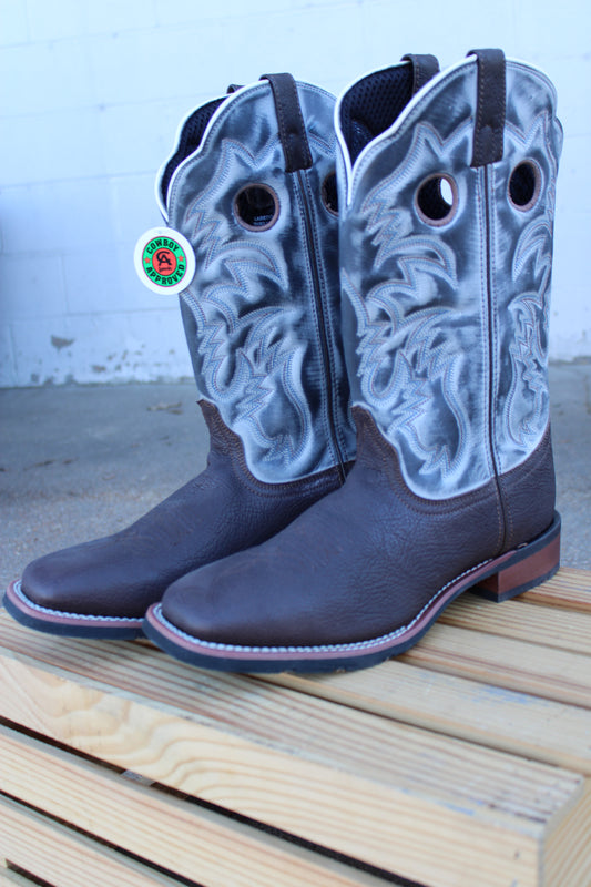 Cowboy Approved by Laredo-Chocolate & Denim Taylor