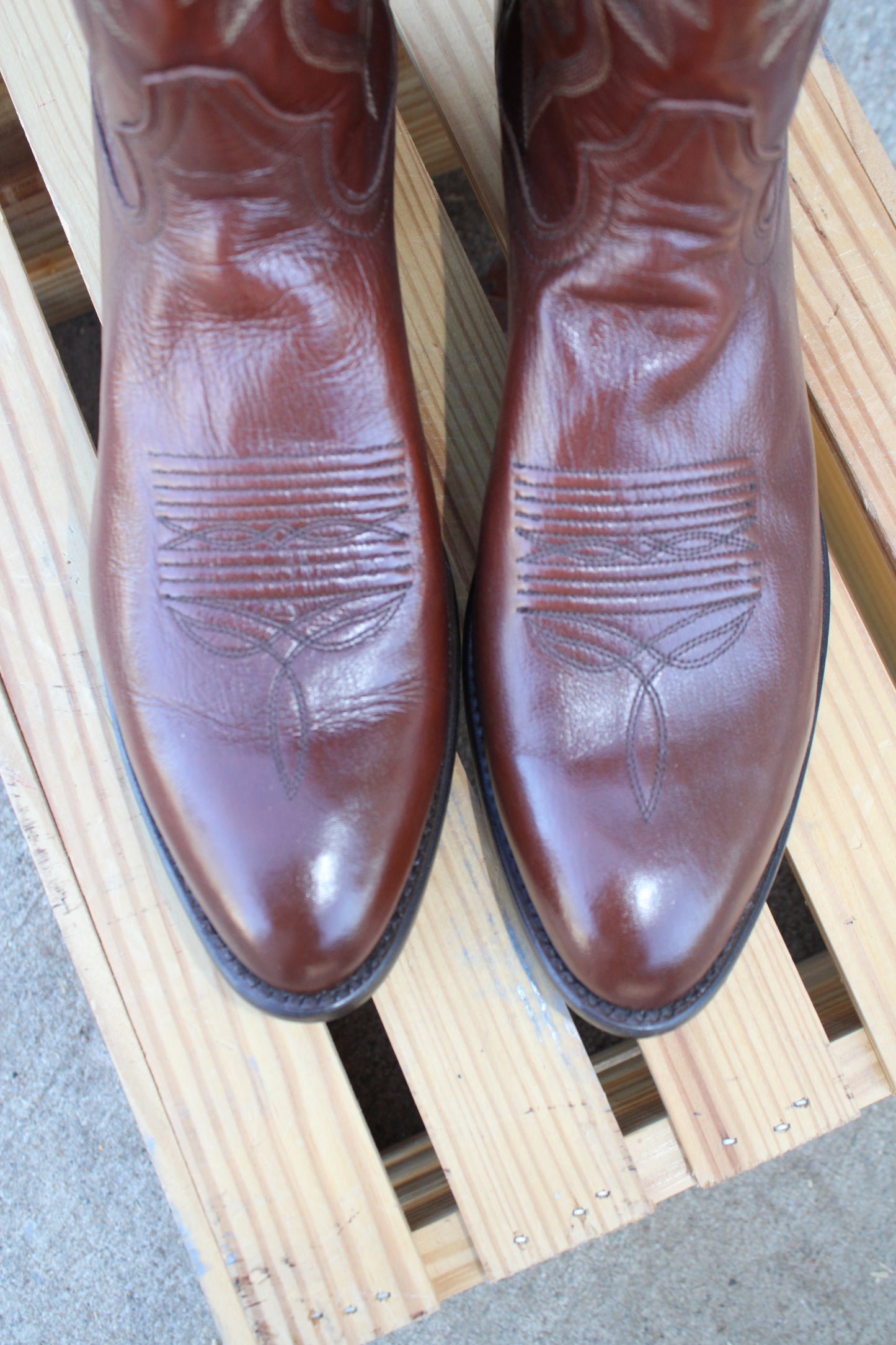 Dan Post Brown Round Toe