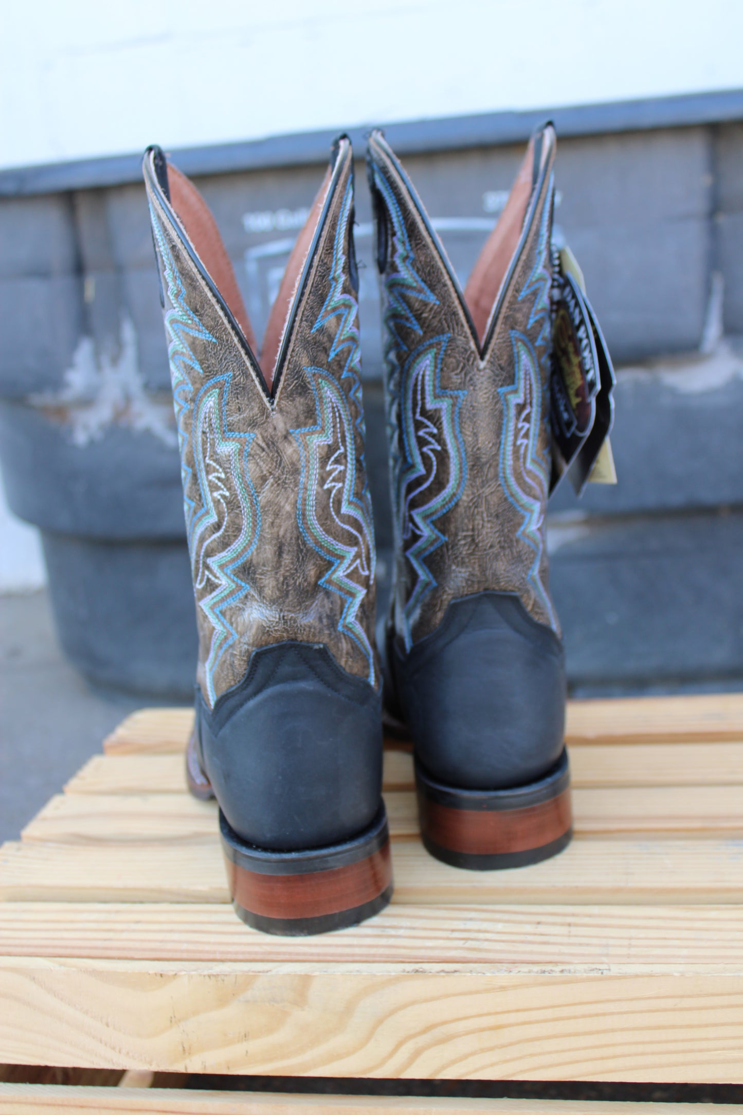 Dan Post Cowboy Certified-Deuce-Black & Brown