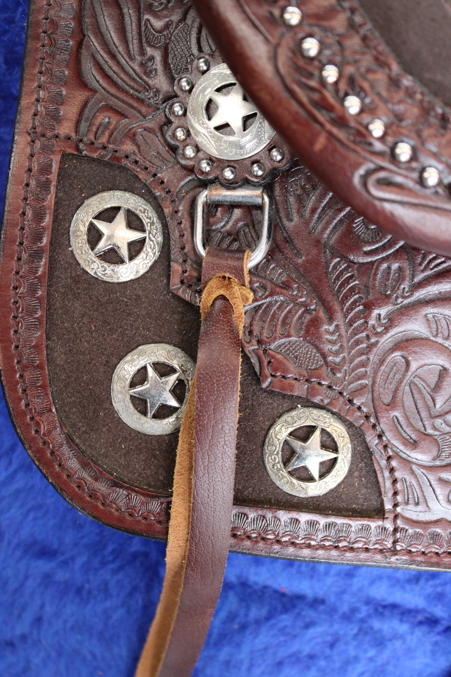 12" King Series Pony Saddle with Tapaderos