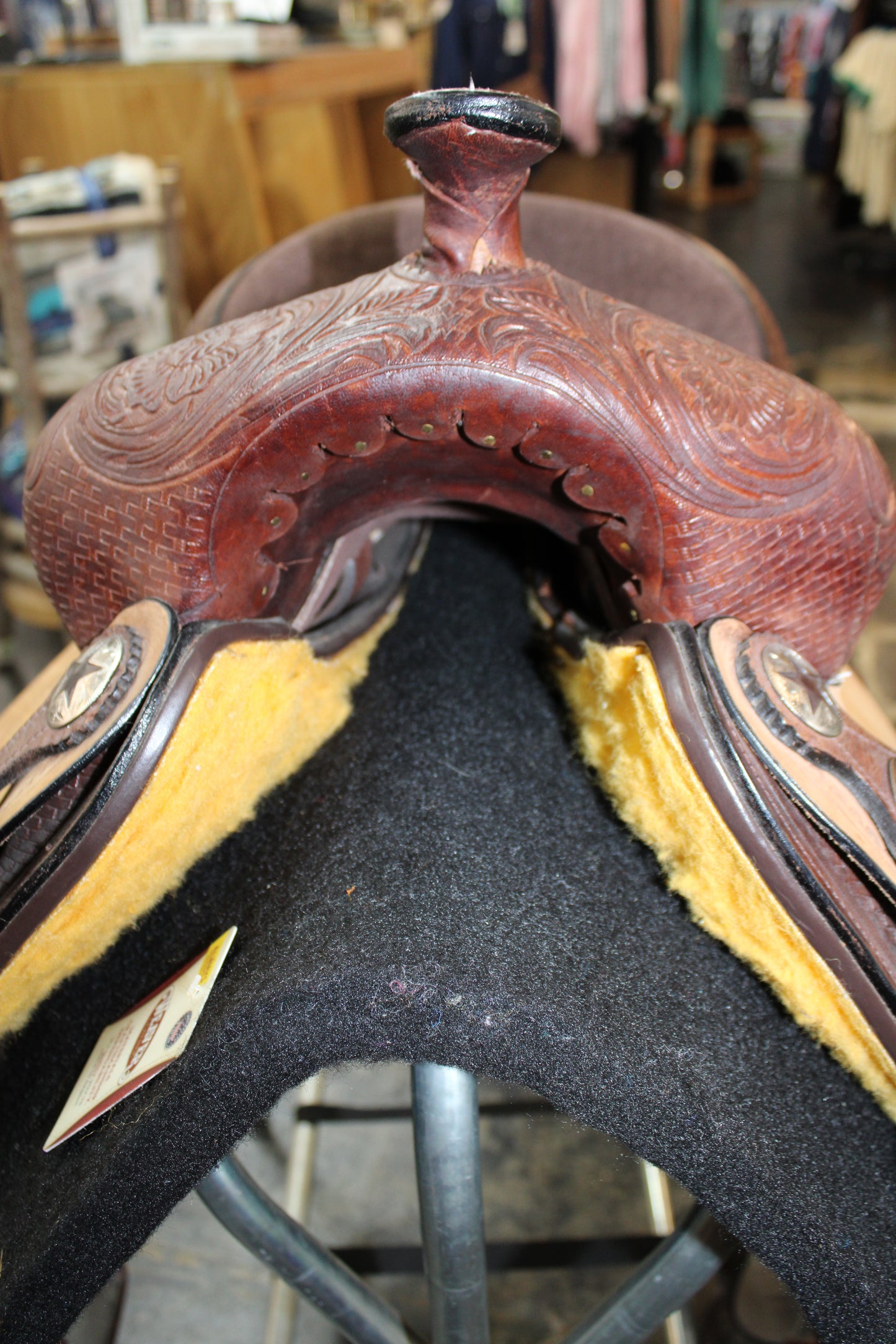 15" Royal King "Brewster" Barrel Saddle