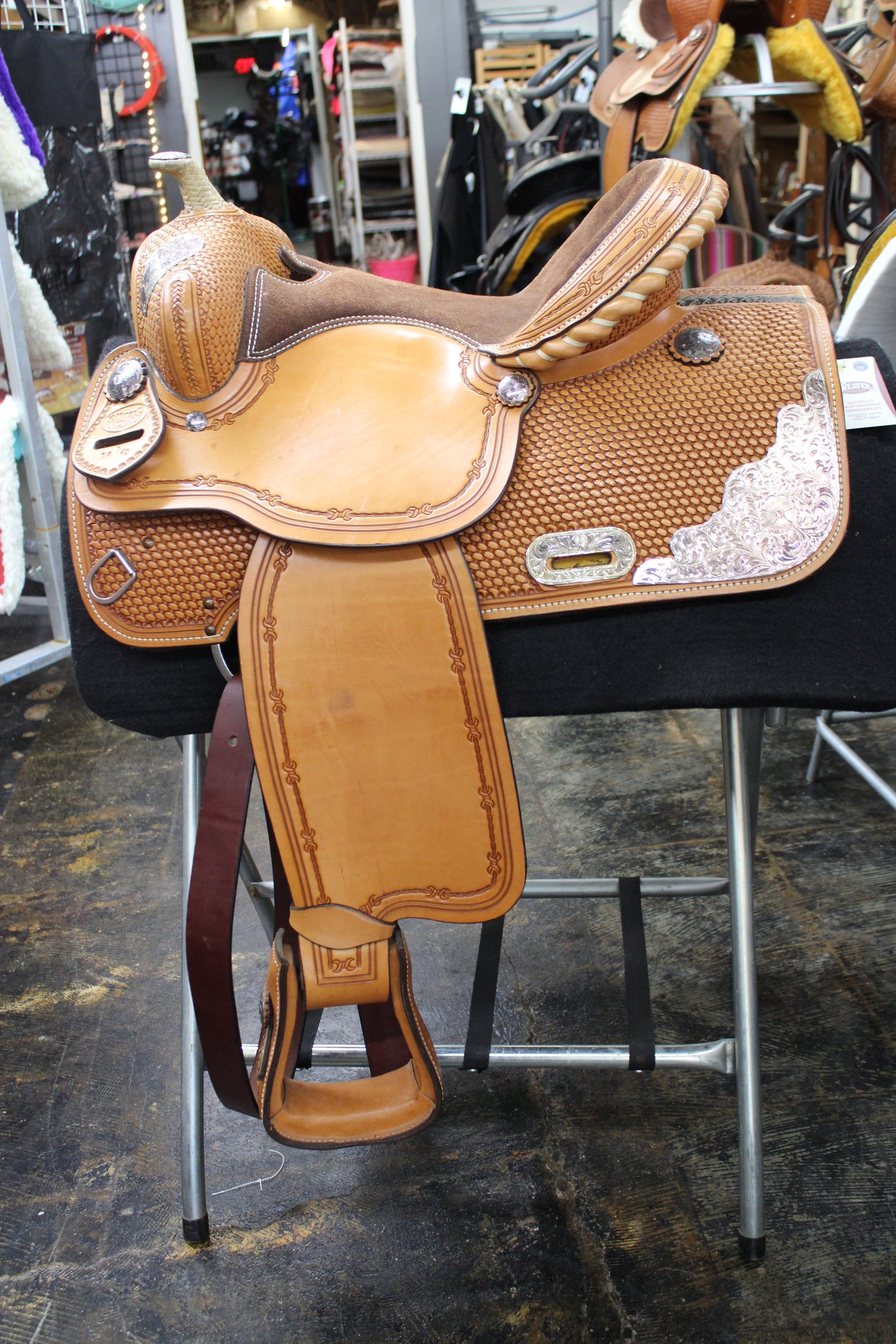 14 1/2” Silver Royal "Sonora" Show Saddle