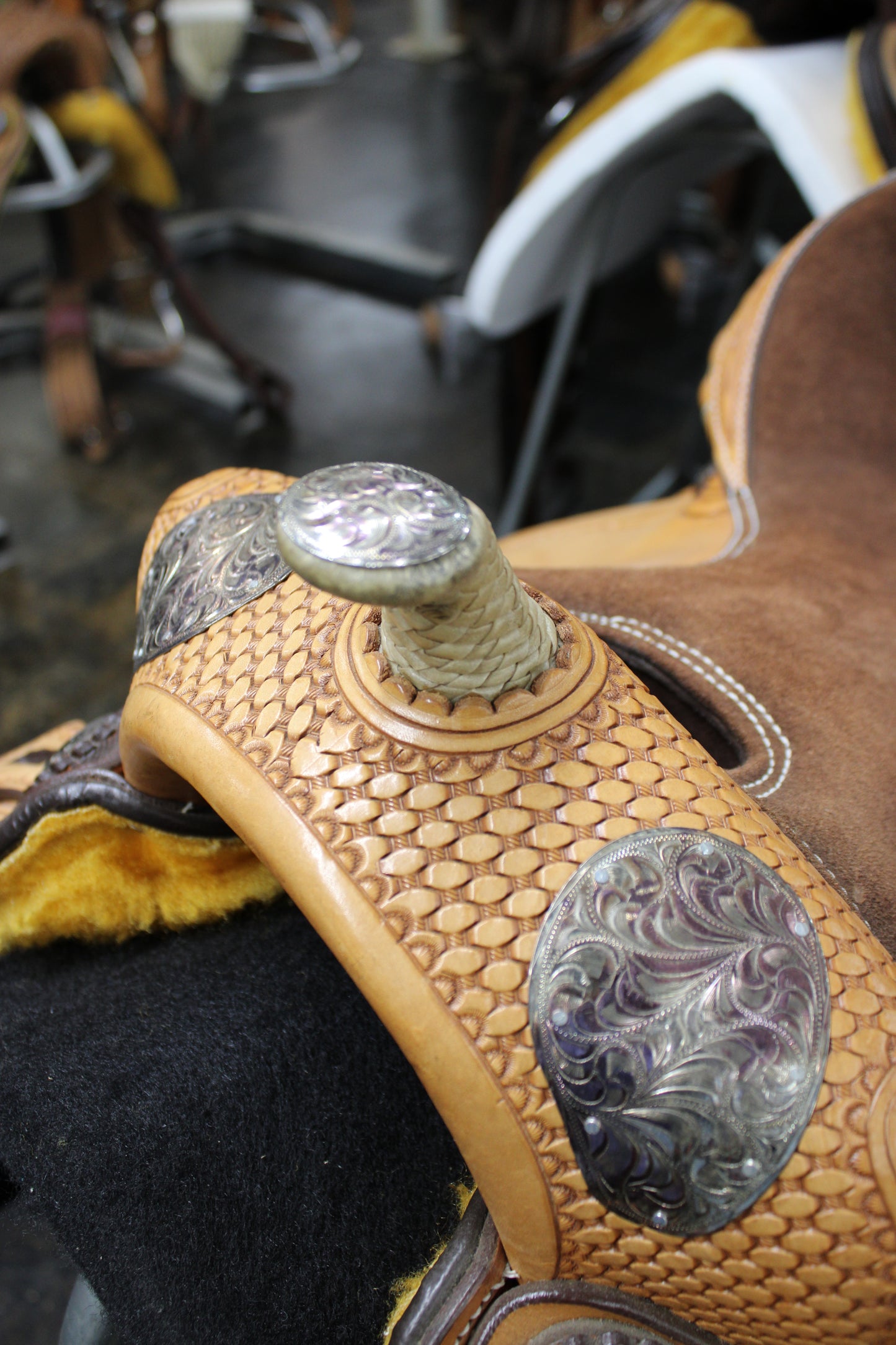 14 1/2” Silver Royal "Sonora" Show Saddle