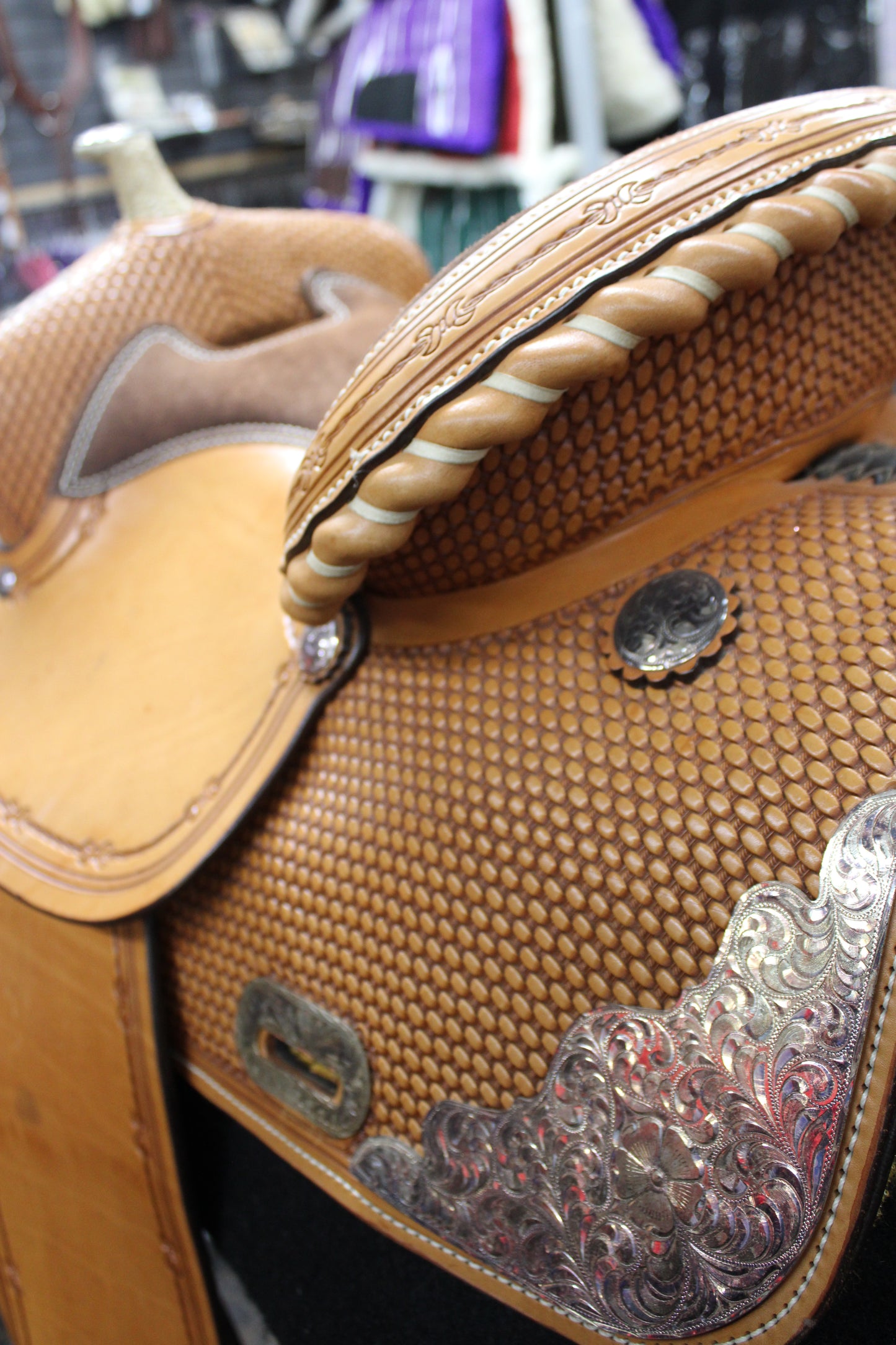 14 1/2” Silver Royal "Sonora" Show Saddle