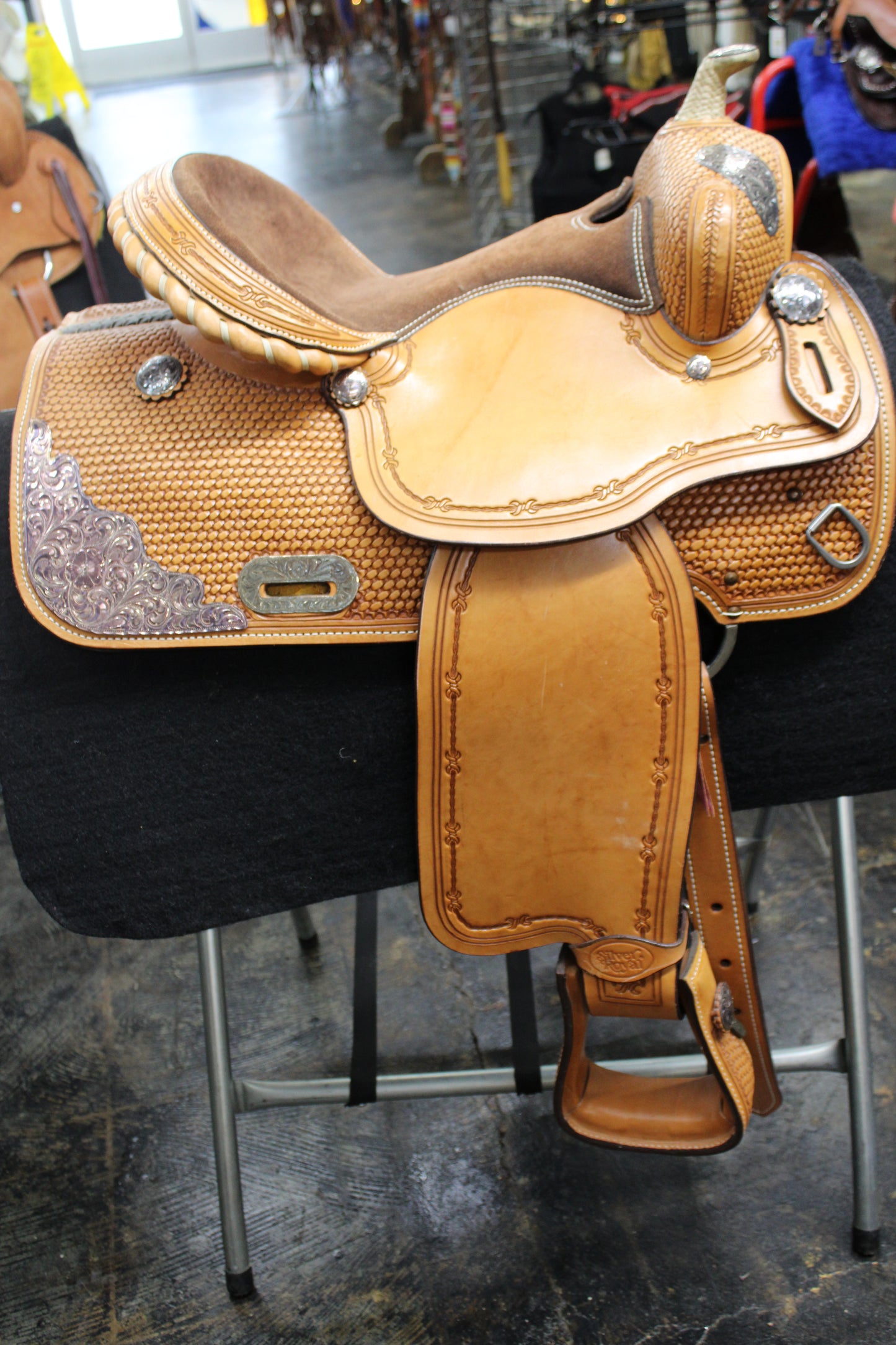 14 1/2” Silver Royal "Sonora" Show Saddle