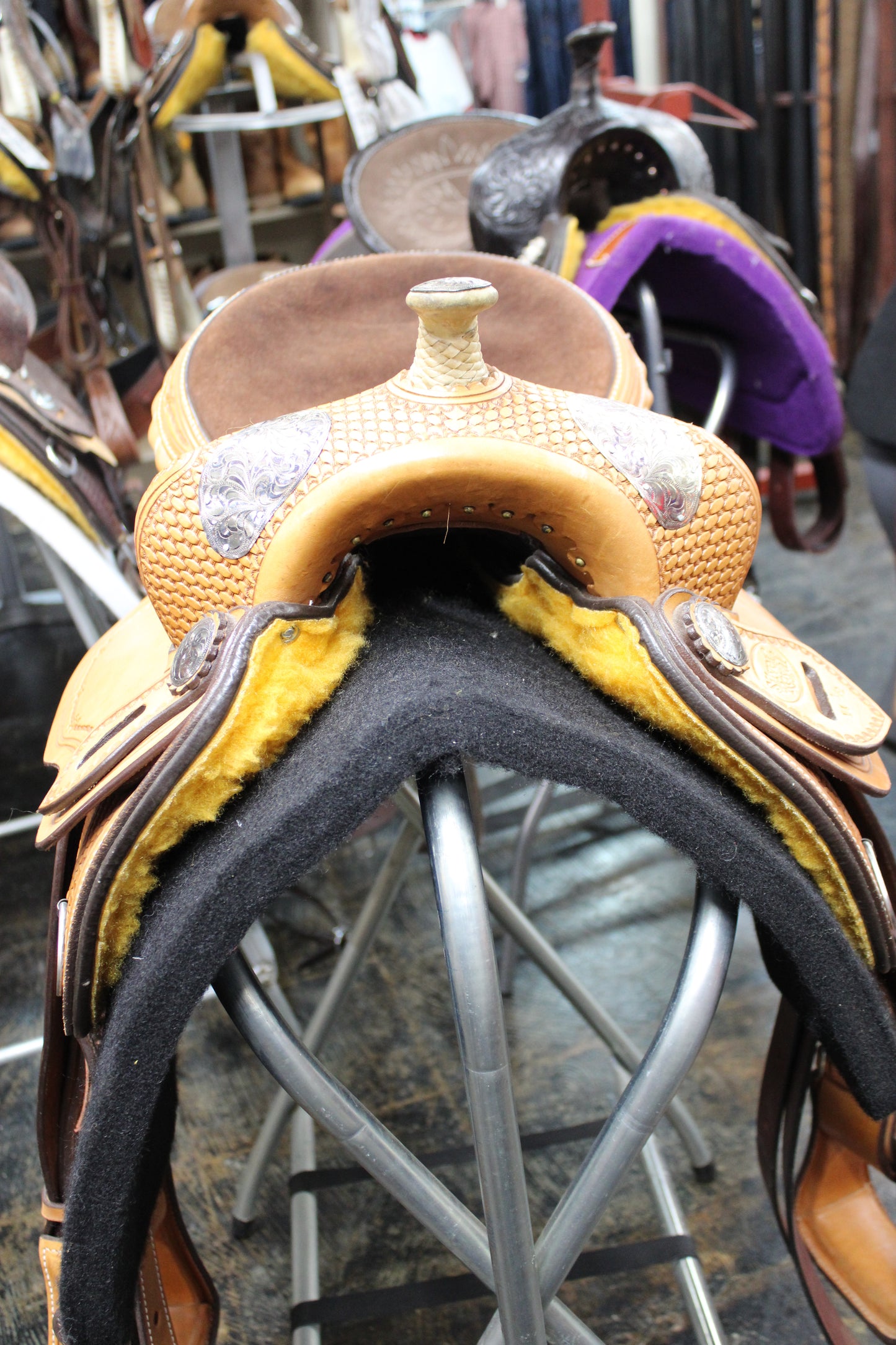 14 1/2” Silver Royal "Sonora" Show Saddle
