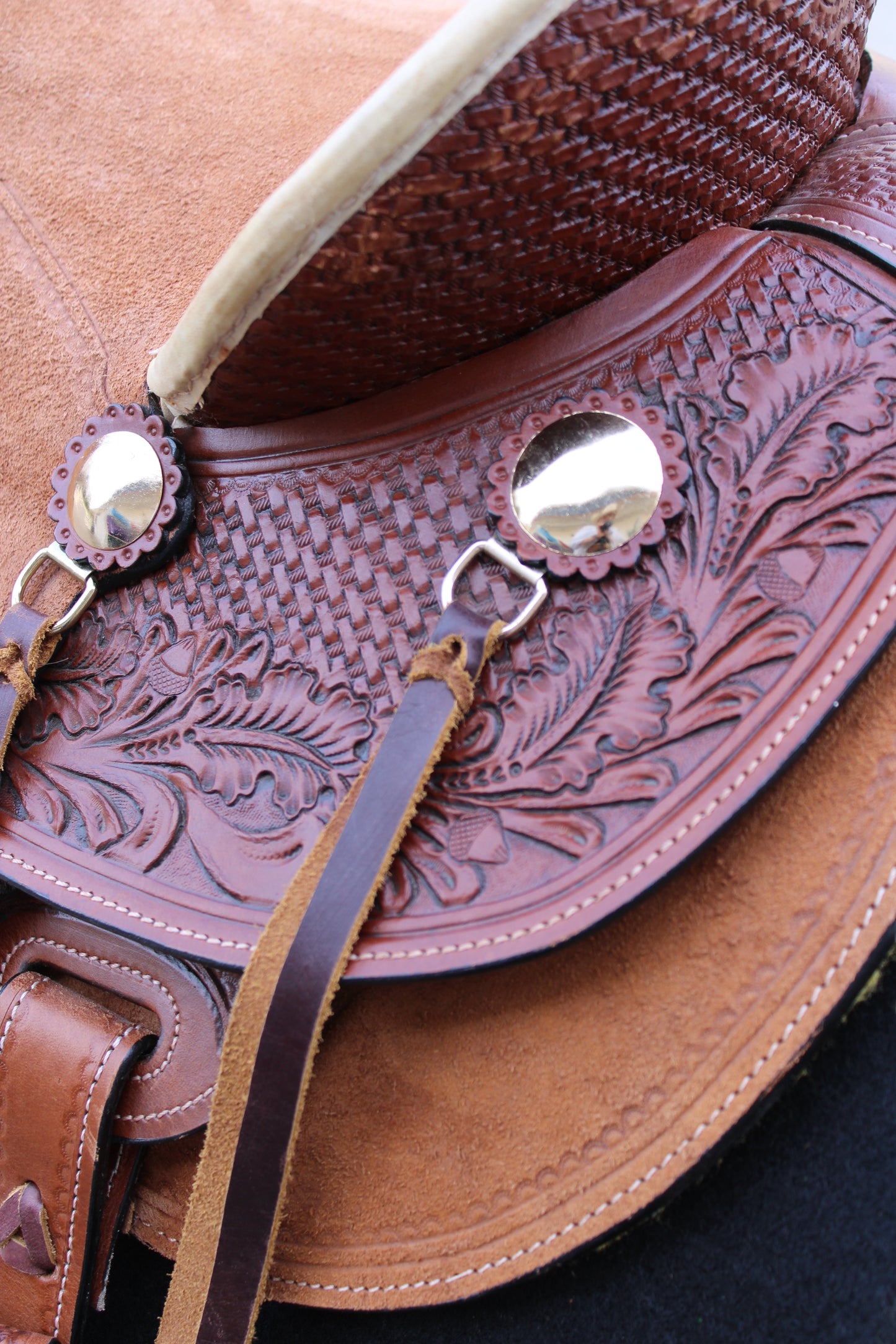 15” Silver Royal Wade Tree Working Saddle
