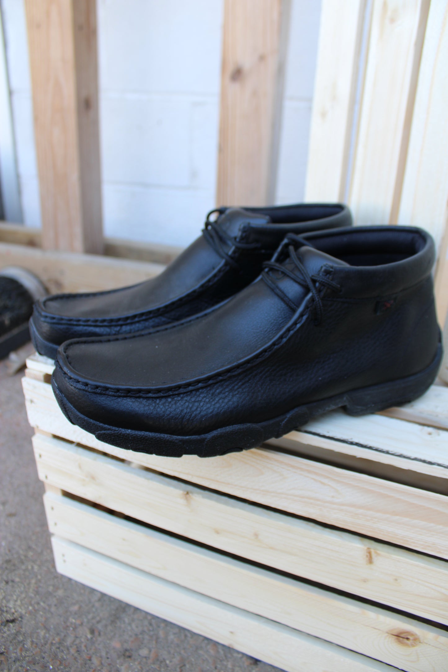 Men's Twisted X Chukka Driving Moc-Black