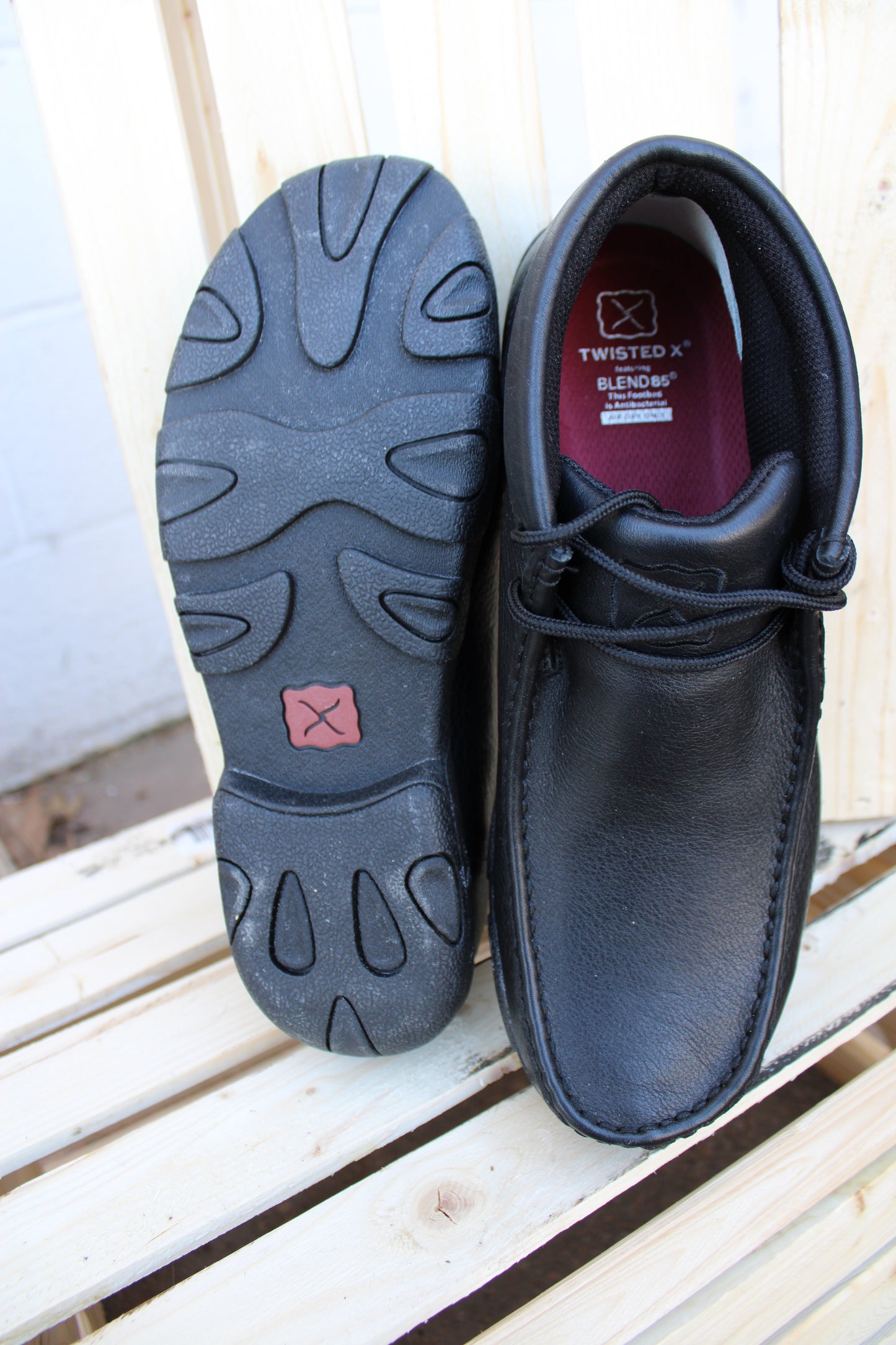 Men's Twisted X Chukka Driving Moc-Black