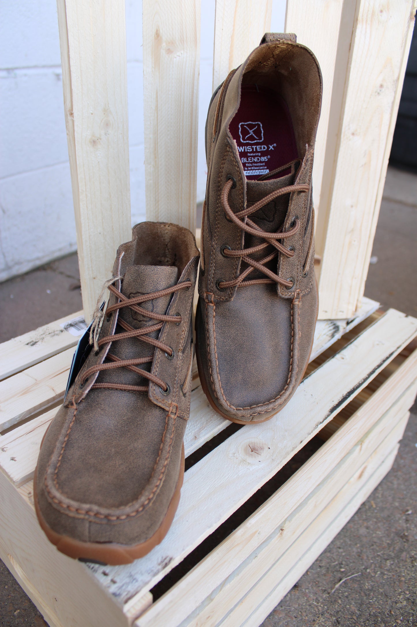 Men's Twisted X 4" Driving Moc Lacer Boot