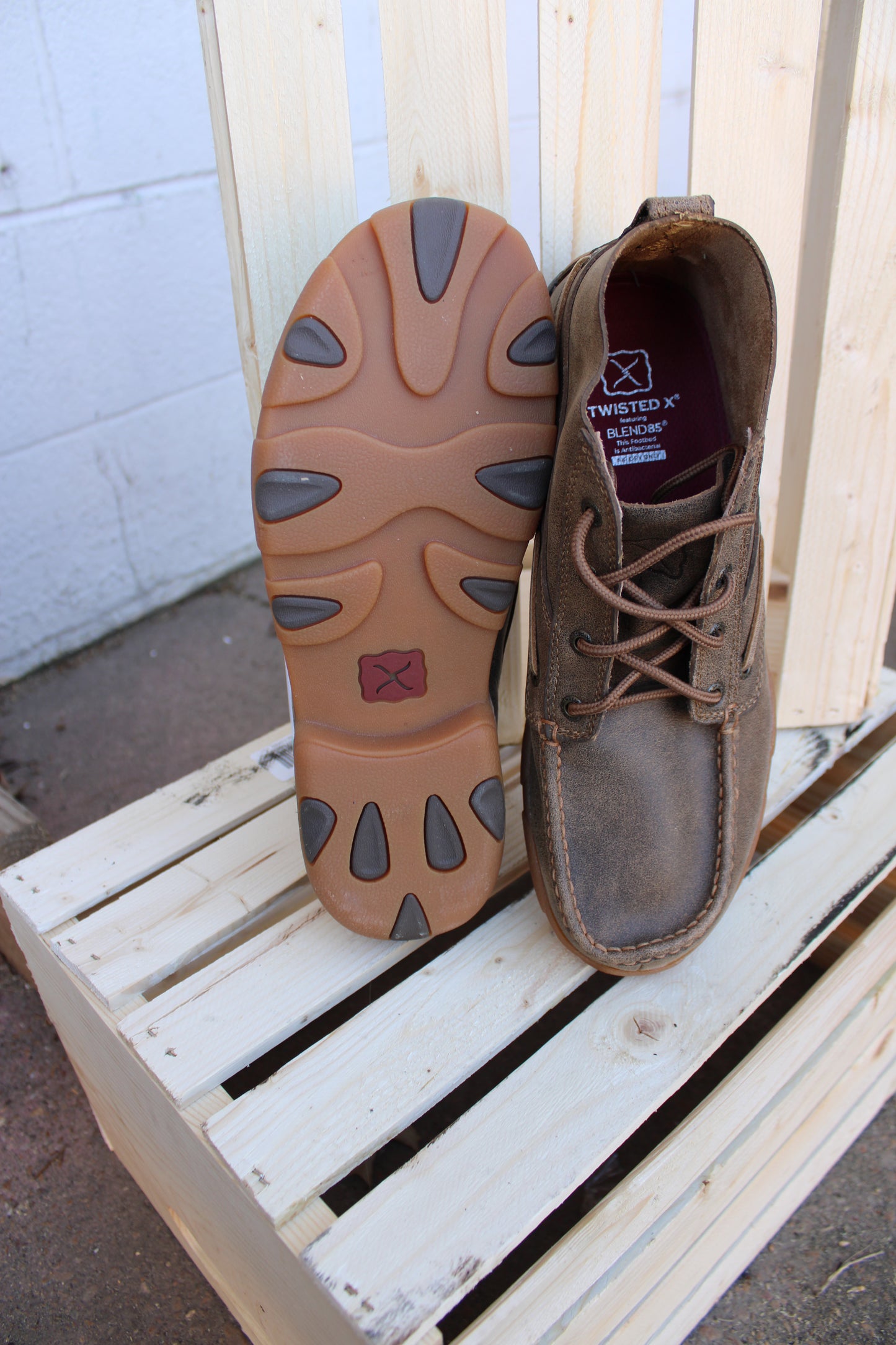 Men's Twisted X 4" Driving Moc Lacer Boot