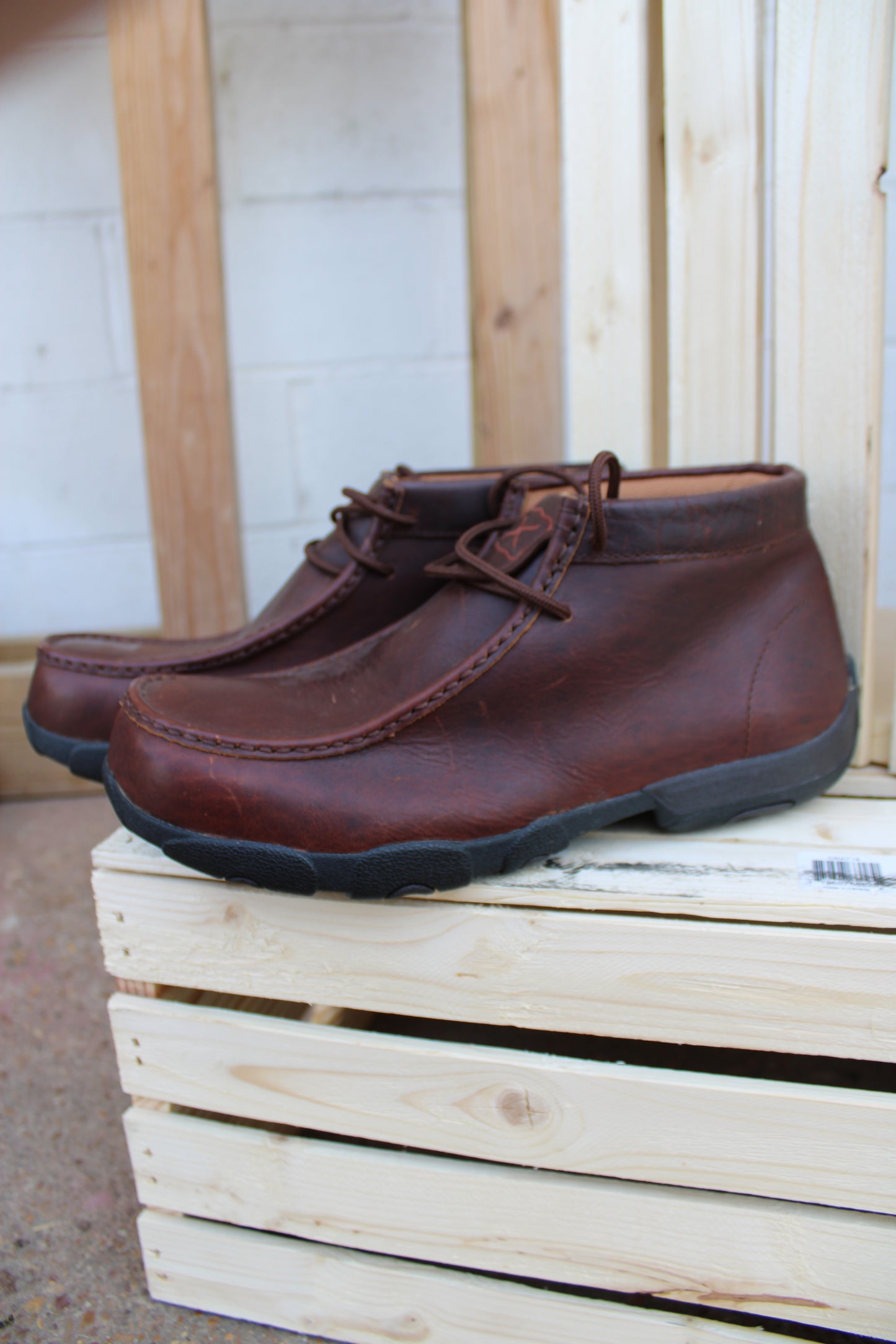 Men's Twisted X Work Chukka Driving Moc-Copper