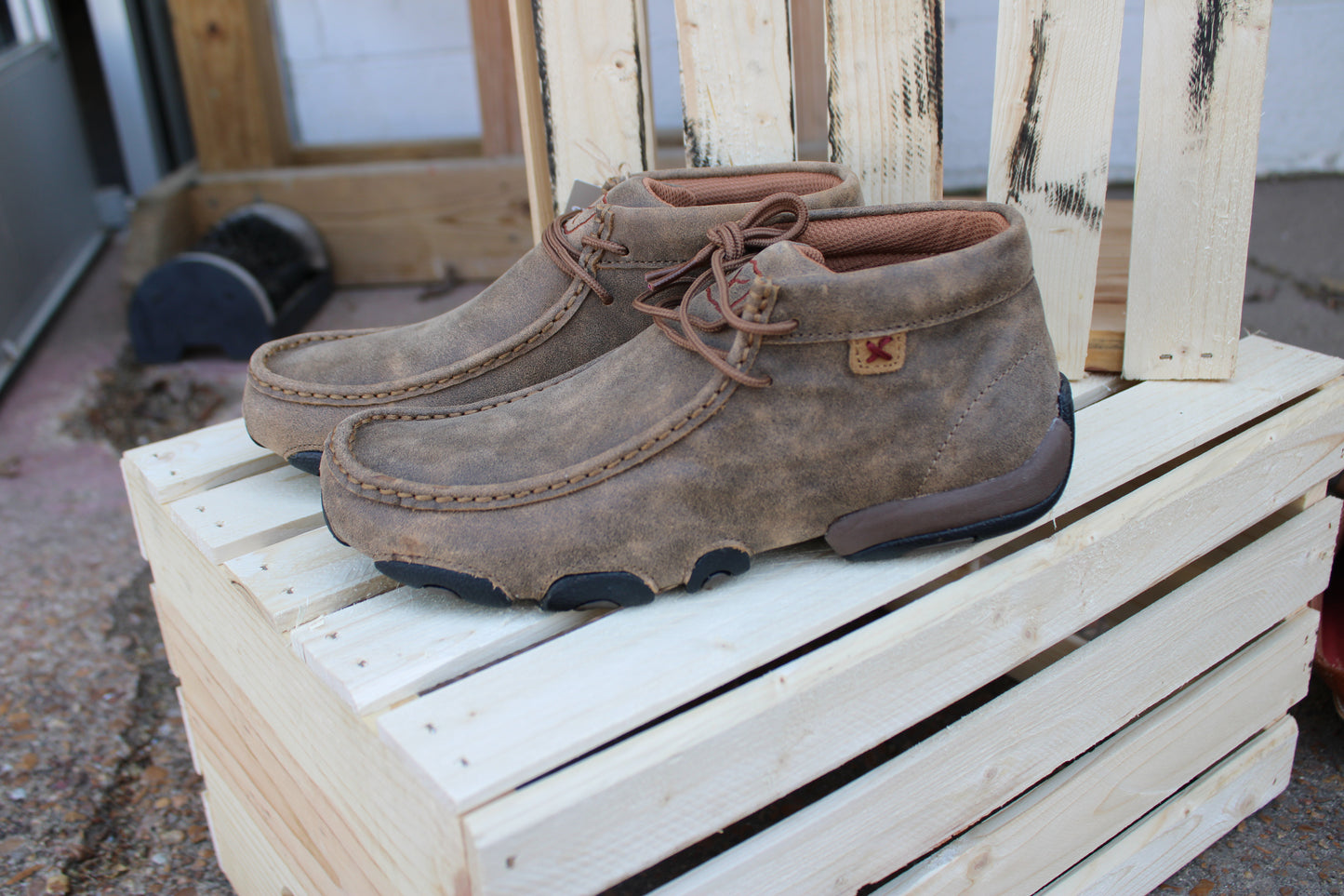 Women’s Chukka Driving Moc by Twisted X- Bomber