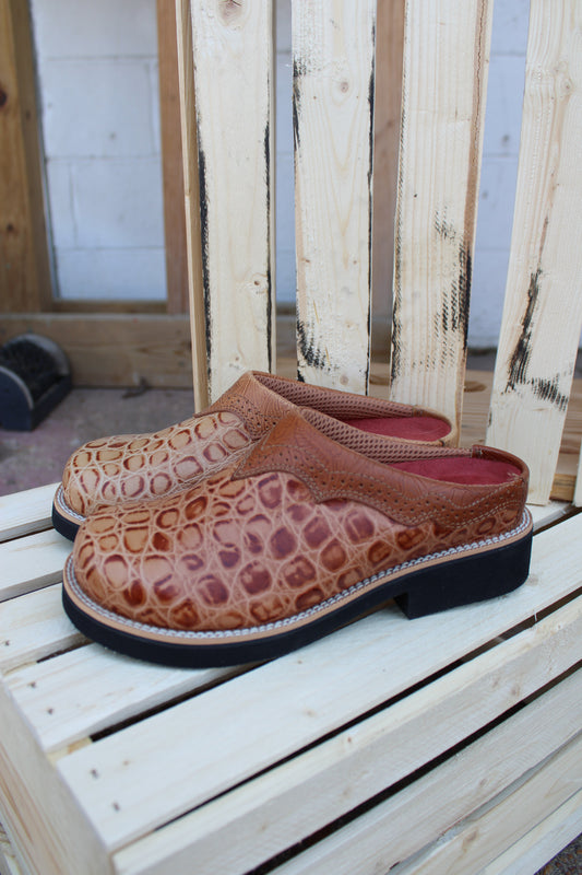 Women's Cowgirl Clog by Twisted X- Croc Print