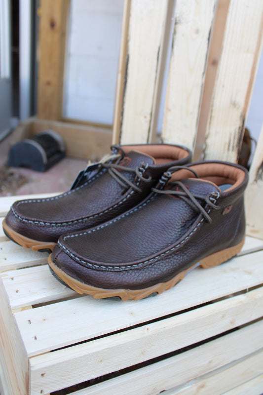 Women’s Chukka Driving Moc by Twisted X- Opal Brown