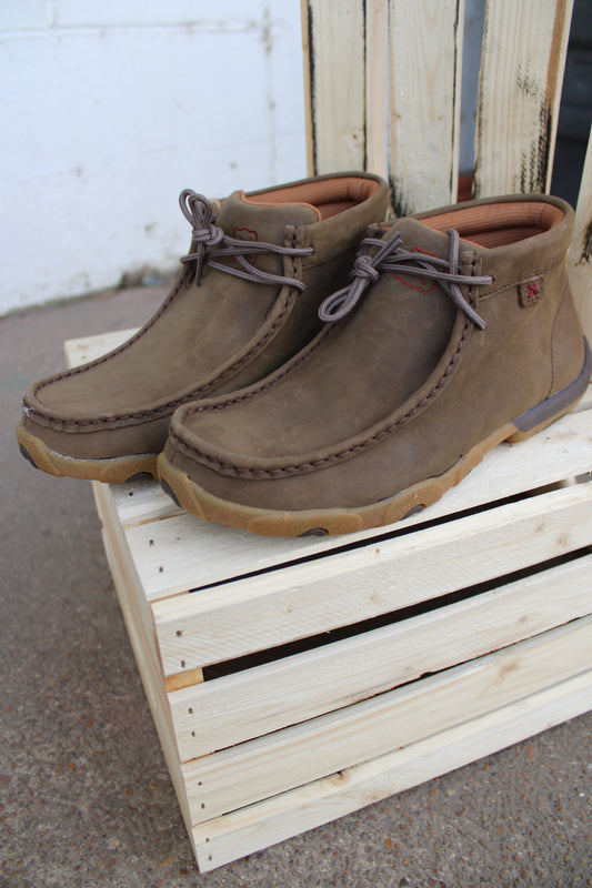 Women's Chukka Driving Moc by Twisted X-Shitake